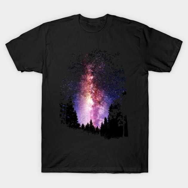 Night Sky2 T-Shirt by bobyberto